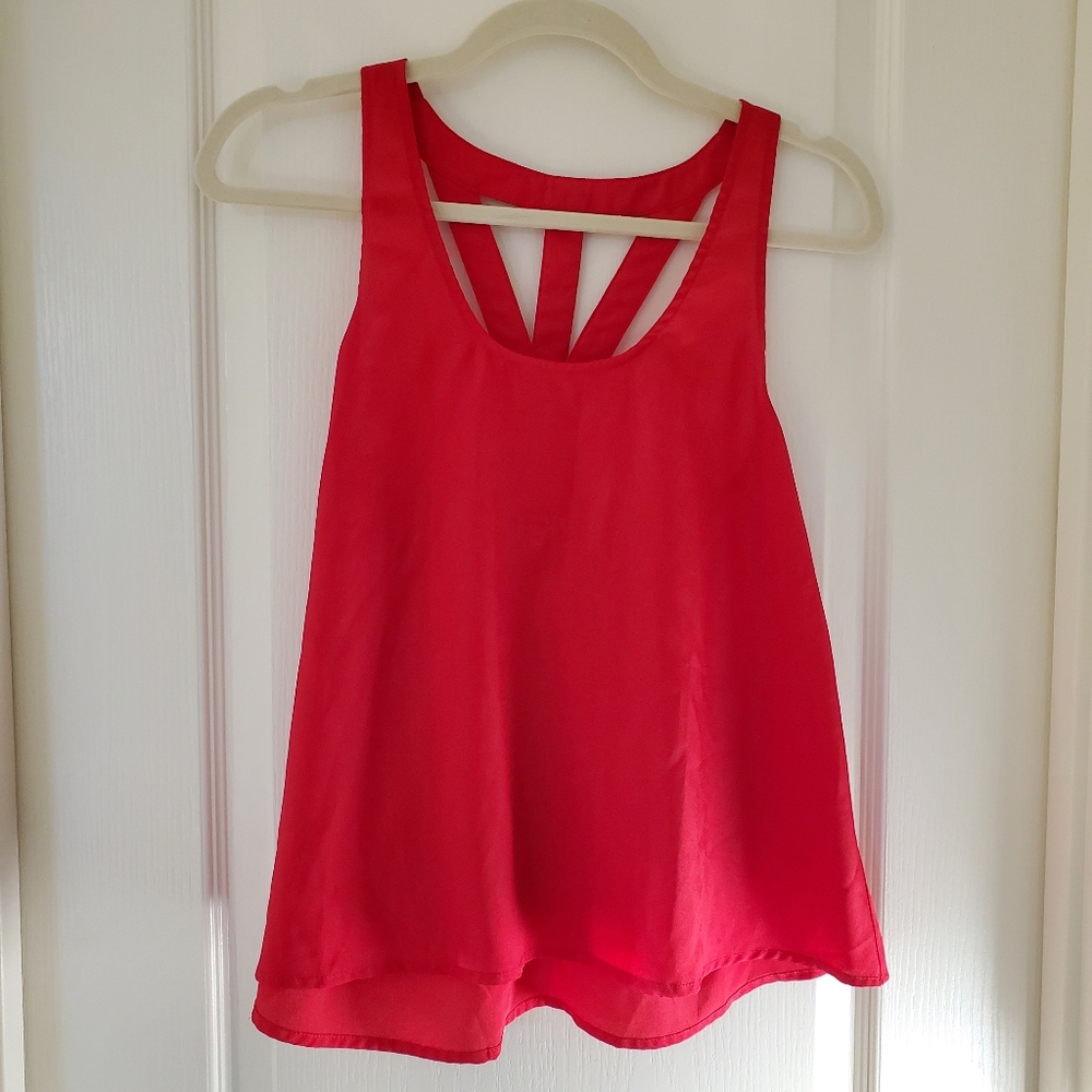Papaya - Red Tank Top